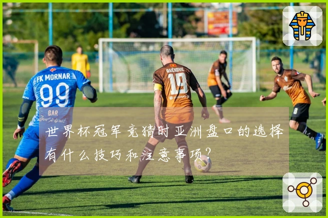 世界杯冠军竞猜时亚洲盘口的选择有什么技巧和注意事项？