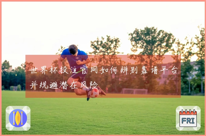 世界杯投注官网如何辨别靠谱平台并规避潜在风险