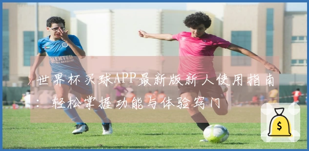 世界杯买球APP最新版新人使用指南:轻松掌握功能与体验窍门