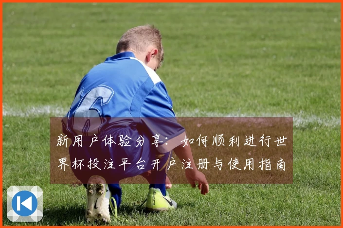 新用户体验分享：如何顺利进行世界杯投注平台开户注册与使用指南